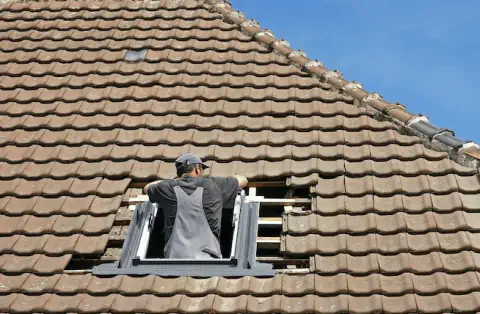 Pose de velux - Baugy
